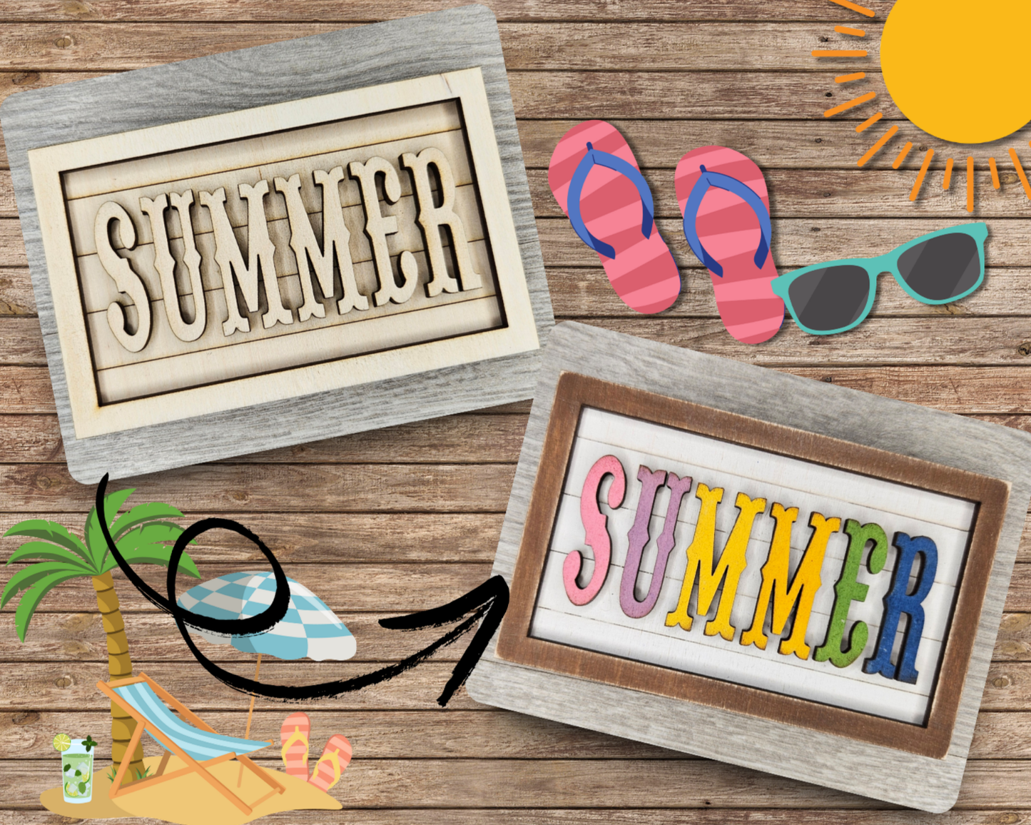 Summer Sign | #4195