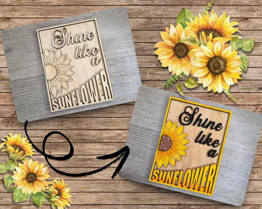 Shine like a Sunflower | #2584
