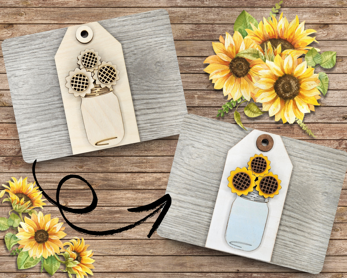Sunflower Tag | #2272