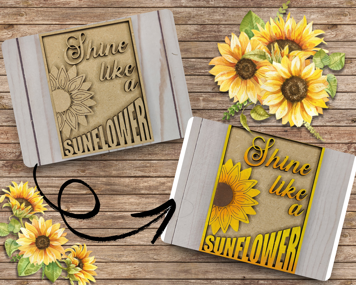 Shine like a Sunflower | #2584