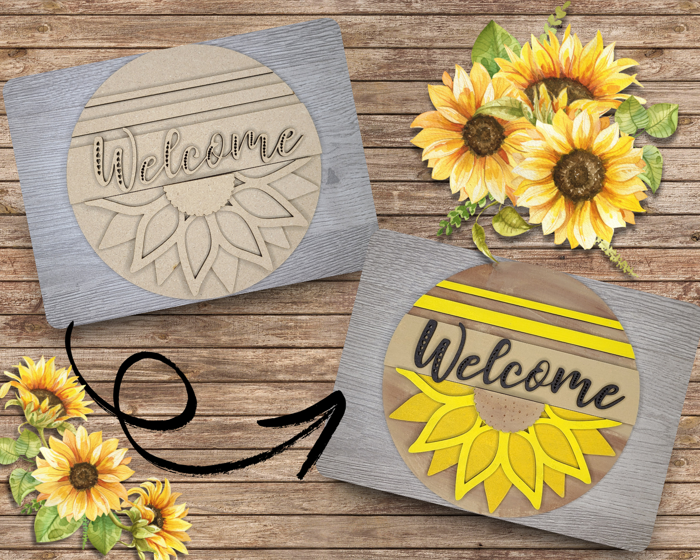 Sunflower Sign | #2903