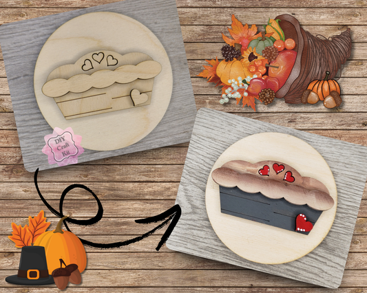 Thanksgiving Pie Round | #3645