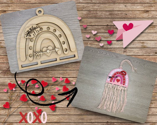 Valentine's Macramé | #3581