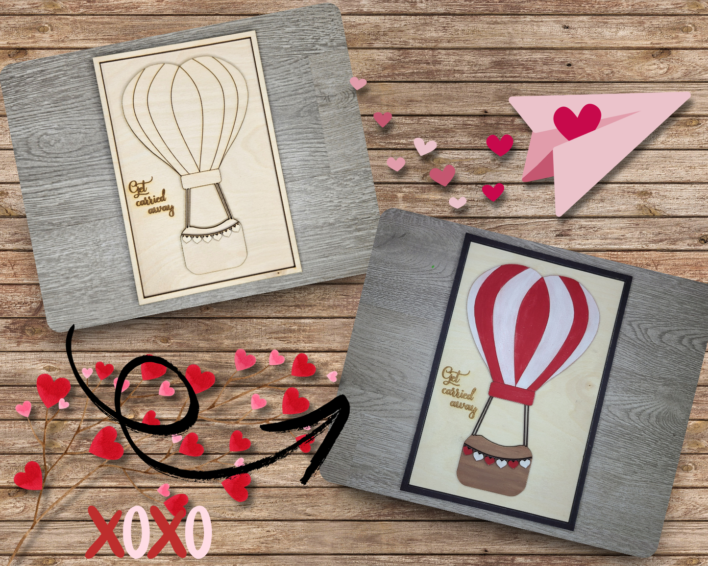 Hot Air Balloon Sign | #3236
