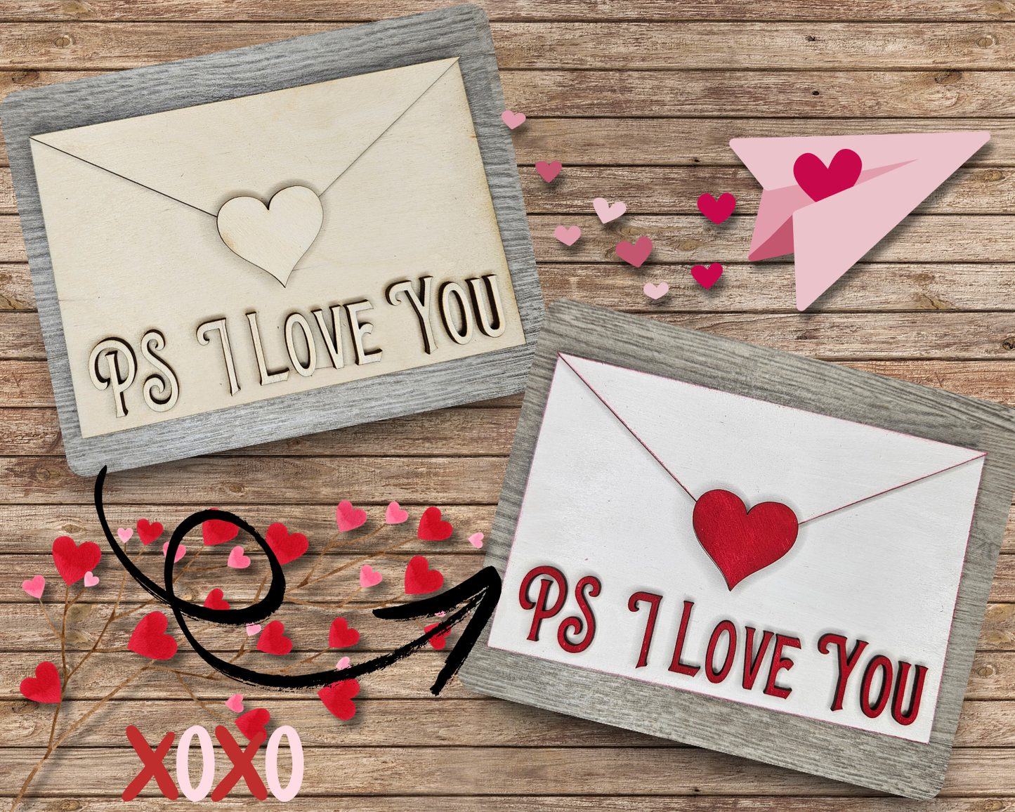 PS I Love you Sign | #2526