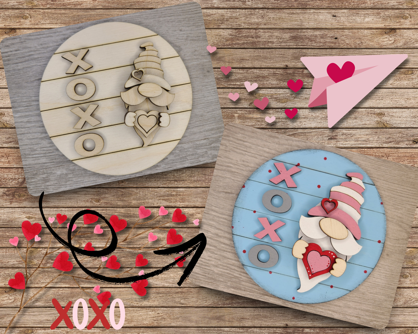 XOXO Valentine Gnome | #3619