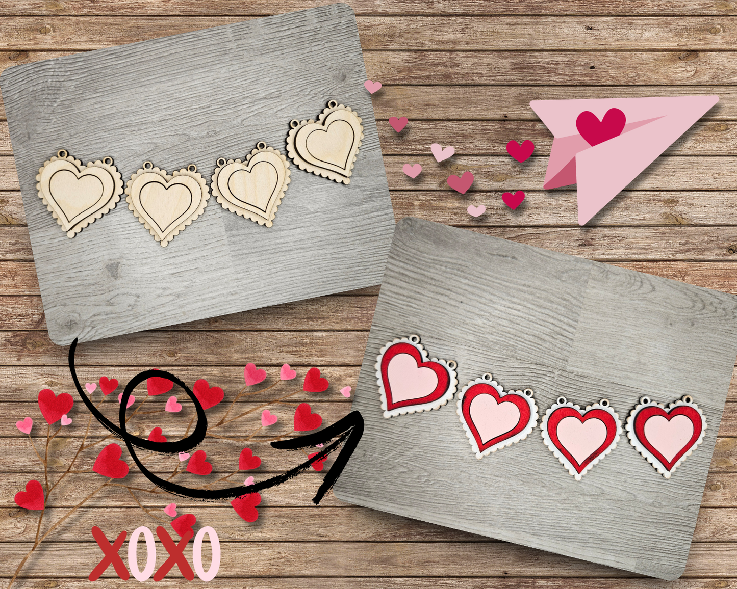 Valentine Bunting | #4597