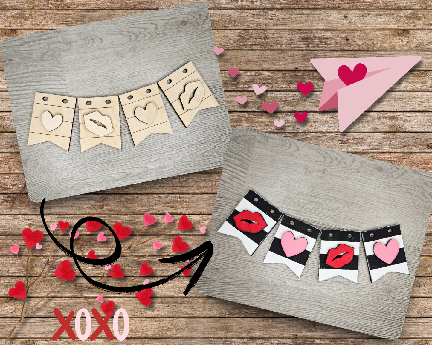 Valentine Bunting | #4580