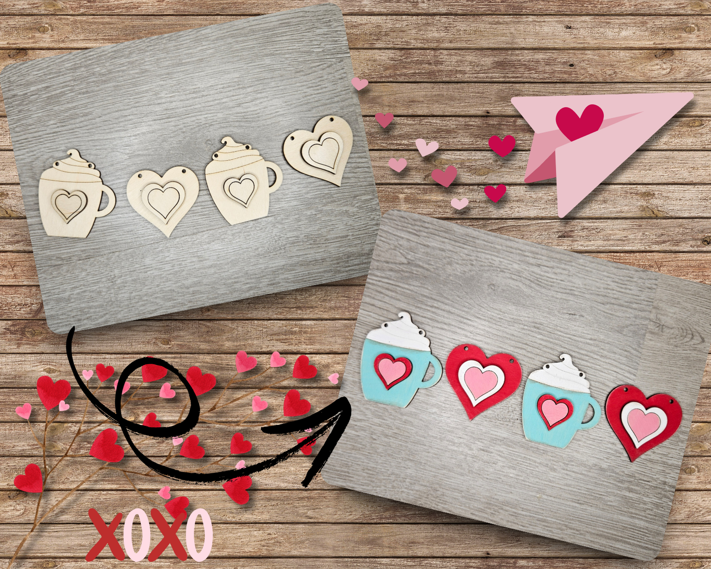 Valentine Bunting | #4296