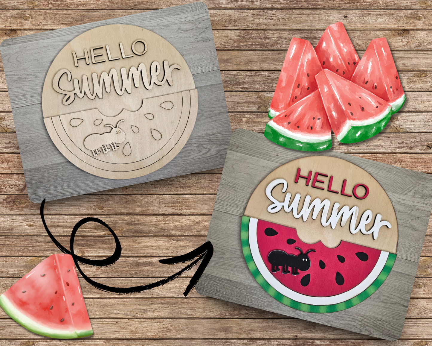 Hello Summer Watermelon | #4765