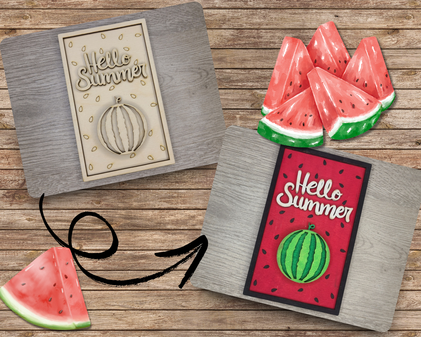Hello Summer | Watermelon | #2679