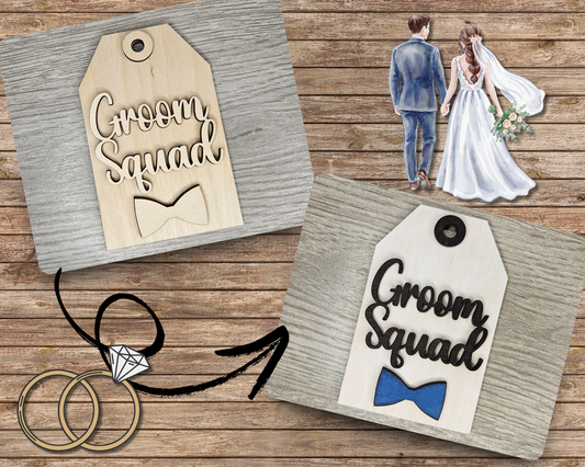 Groom Squad Tag | #4021