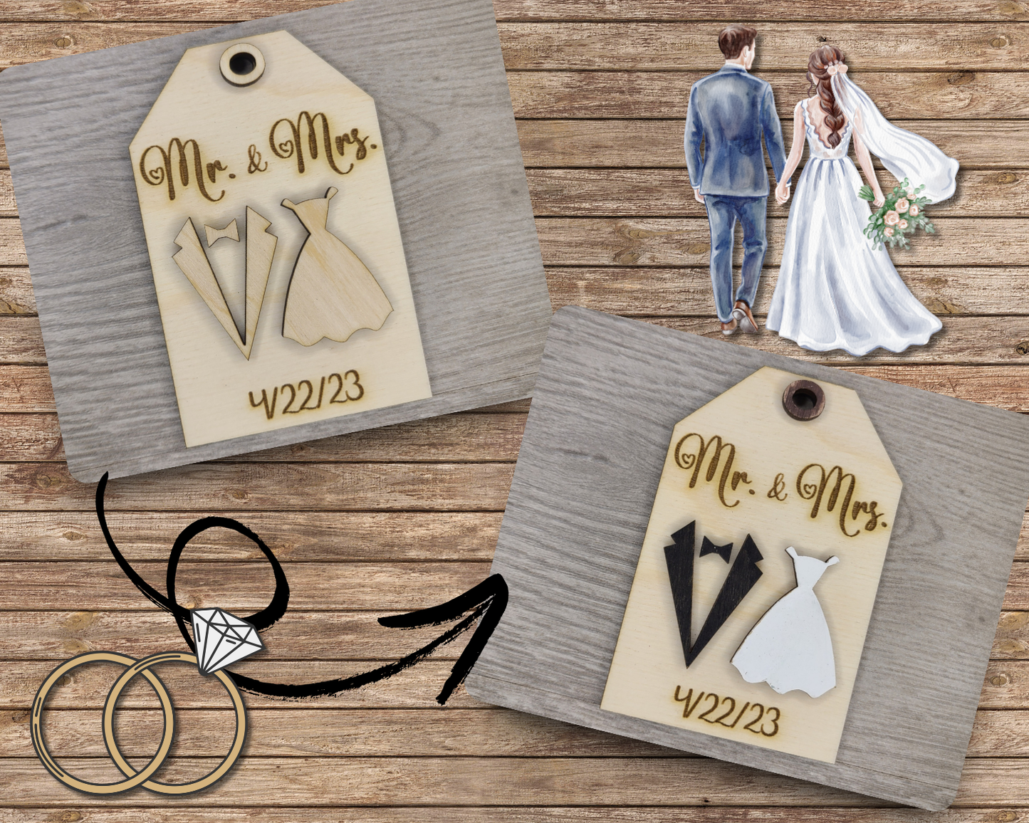 Wedding Tag | #3604