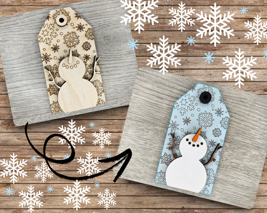 Snowman Tag | #4116
