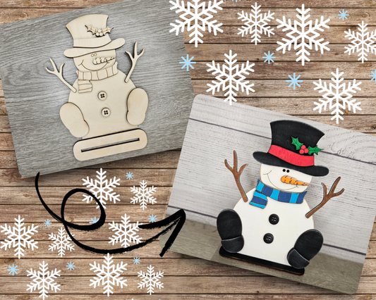 Snowman Shelf Sitter | #4013