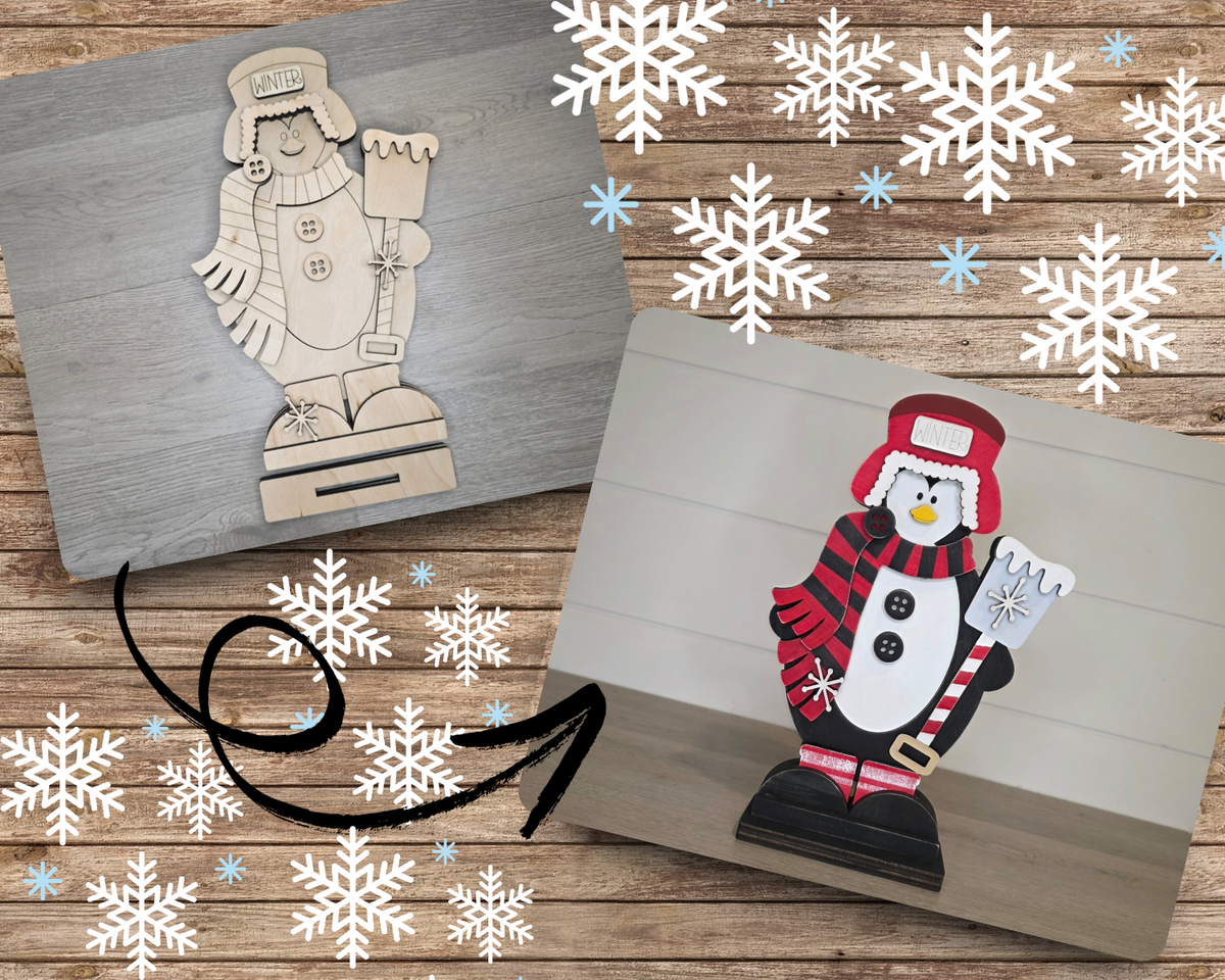 Penguin Shelf Sitter | #5254