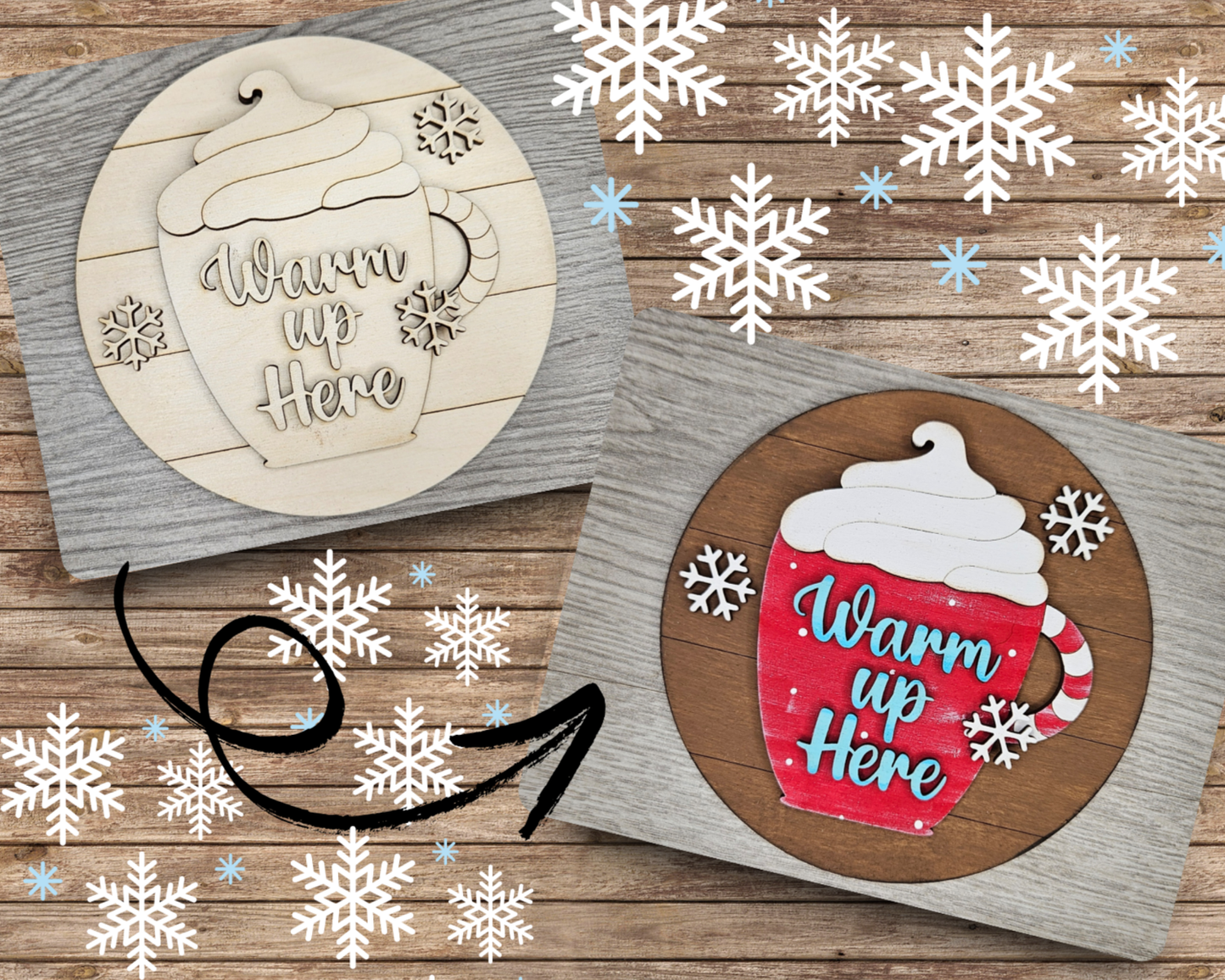 Hot Cocoa Bar Sign | #4425
