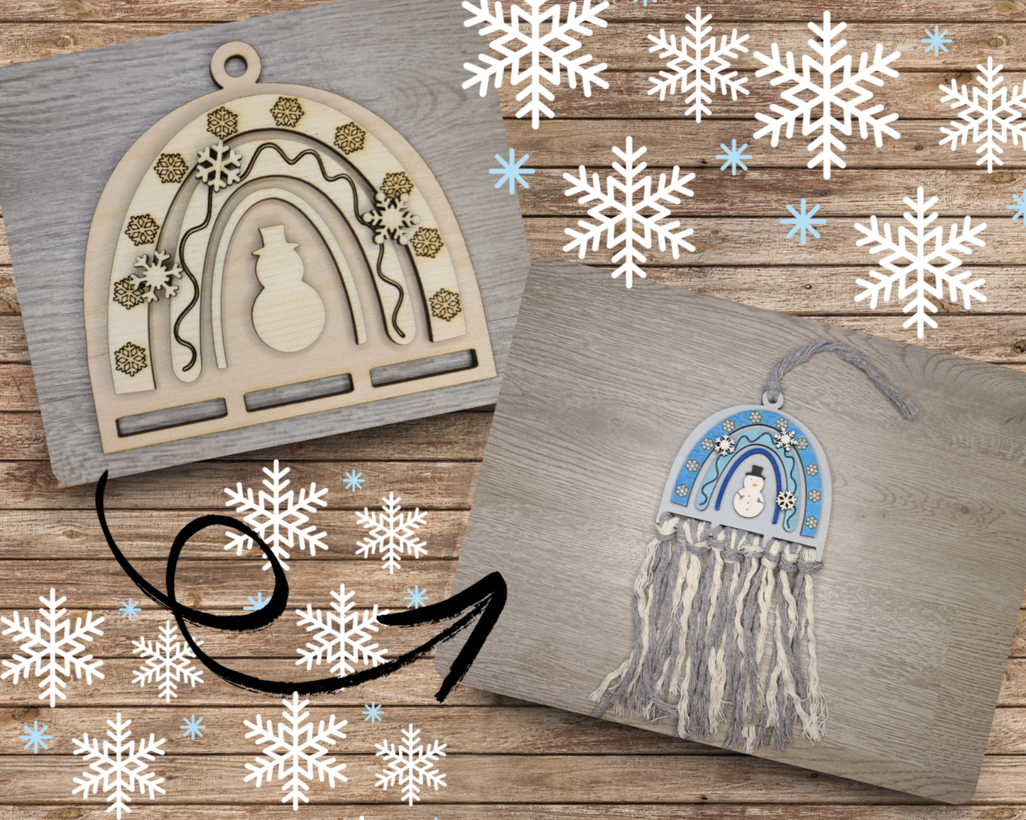 Winter Macramé | #3591