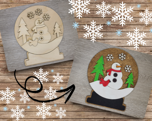 Snowman Globe | #3538