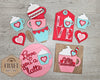 Valentine Tier Tray | Valentine Crafts | DIY Craft Kits | Paint Party Kit | #100126