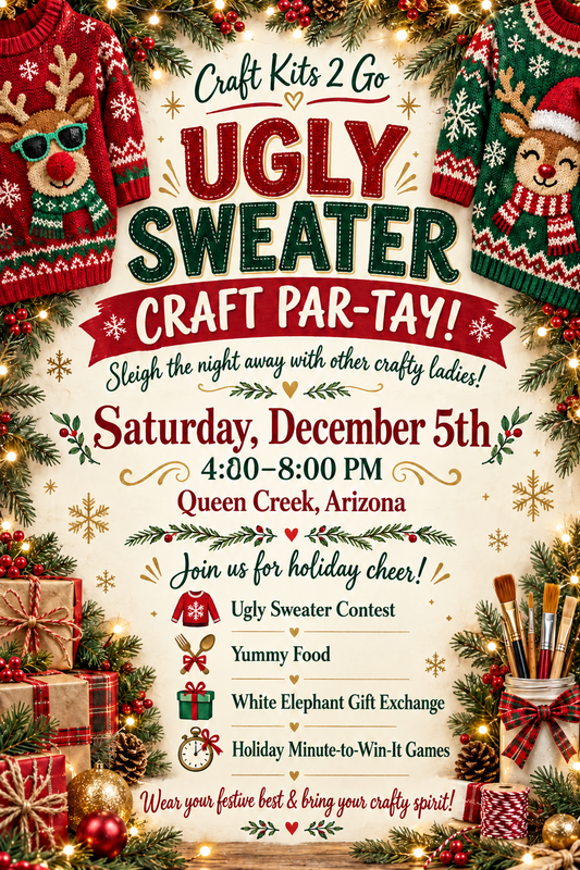 Ugly Sweater Craft Party