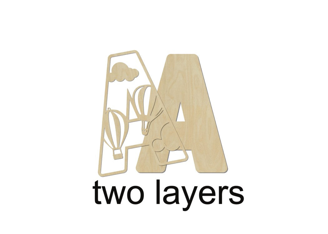 Hot Air Balloon Letters & Numbers | #3397