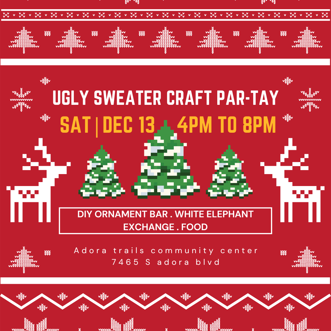 Ugly Sweater Craft Party