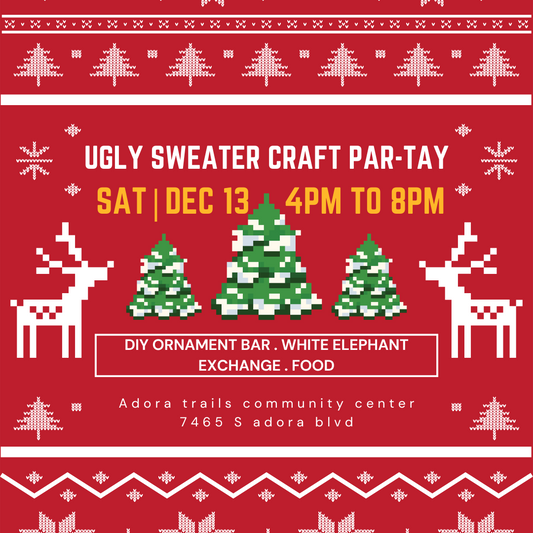 Ugly Sweater Craft Party