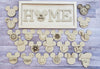 Mouse Home Interchangeable pieces USA #2221 - Unfinished Wood shape cutouts Paint kits