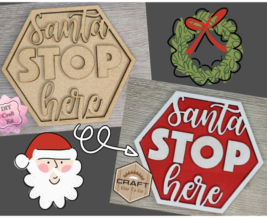 Santa Stop Here | #2950