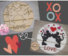 Love Sign | Valentine Crafts | DIY Craft Kits | Paint Party Supplies | #3195 - Multiple Sizes Available - Unfinished Wood Cutout Shapes