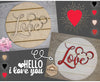 Love Sign | Valentine Crafts | DIY Craft Kits | Paint Party Supplies | #3198 - Multiple Sizes Available - Unfinished Wood Cutout Shapes