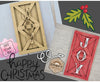 Joy Farmhouse Christmas Kit #2520 - Multiple Sizes Available - Unfinished Wood Cutout Frames