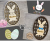 Easter Basket Tag | Rattan | Easter Crafts | DIY Craft Kits | Paint Party Supplies | #3277