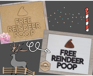 FREE Reindeer Poop | #2812