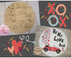 Be my love Bug Craft Kit Valentine Craft DIY Paint kit #2532 - Multiple Sizes Available - Unfinished Wood Cutout Shapes