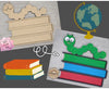 Welcome to our Classroom Interchangeable "Book Warm" #2983 - Unfinished Wood shape cutouts