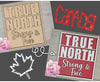 True North | Canada Decor | Canadian | Canada Crafts | DIY Craft Kits | Paint Party Supplies | #2938