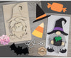 Witch Halloween Gnome | Halloween Decor | Halloween Crafts | DIY Craft Kits | Paint Party Supplies | #3276