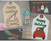 Christmas Truck Tag | Tree Farm | Christmas Crafts | Holiday Activities | DIY Craft Kits | Paint Party Supplies | #3311