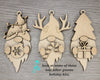 Christmas Lights Gnome Christmas Gnome Believe Christmas Craft Kit DIY Paint kit #3338 - Multiple Sizes Available - Unfinished Wood Cutout Shapes