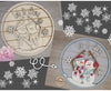 Let it Snow | Snowman | Winter Decor | Winter Crafts | DIY Craft Kits | Paint Party Supplies | #3368