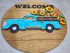 Sunflower Truck | Sunflower Farm | Summer Crafts | DIY Craft Kits | Paint Party Supplies | #3396