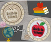 Back 2 School Class | Class Sign | Teacher Gift | Classroom | School | Crafts | DIY Craft Kits | Paint Party Supplies | #3437