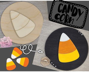 Candy Corn | Halloween Decor | Halloween Crafts | DIY Craft Kits | Paint Party Supplies | #3530
