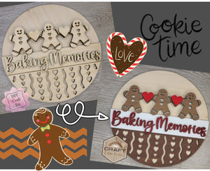 Baking Memories | Holiday Cooking | Christmas Crafts | Holiday Activities | DIY Craft Kits | Paint Party Supplies | #3492