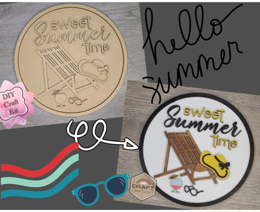 Sweet Summertime Sign | #2882