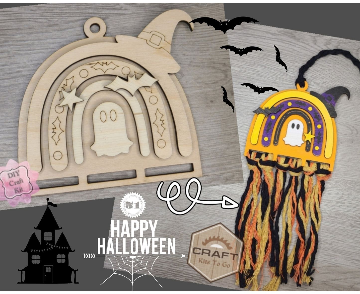 Halloween Macrame Kit | #3589
