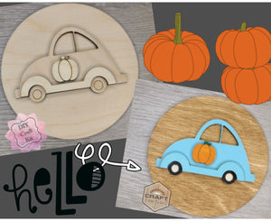 Pumpkin Bug Decor | Fall Crafts | Fall Decor | DIY Craft Kits | Paint Party Supplies | #3547