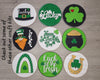 Luck of the Irish | St. Patrick's Day Crafts | DIY St. Patrick's Day Craft Kits | Paint Party Kit | #3661 Multiple Sizes Available - Unfinished Wood Cutout Shapes
